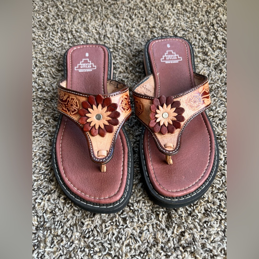 Artisan leather sandals MADE IN MEXICO 🇲🇽